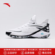 安踏（ANTA）輕狂丨氮科技籃球鞋男低幫透氣實(shí)戰(zhàn)運(yùn)動(dòng)鞋 安踏白/純凈白/黑-1 42 (260mm)