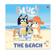 小藍狗布魯伊繪本 Bluey 英文原版 小藍狗布魯里 20冊 小小圖書(shū)館 Bluey and Friends Little Library 紙板書(shū) The Beach 海灘