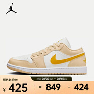 耐克（NIKE）AIR JORDAN 1 LOW AJ1 女子運(yùn)動(dòng)鞋刺繡板鞋 DC0774-170 39