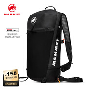 猛犸象（MAMMUT）Aenergy 中性戶(hù)外運動(dòng)大容量舒適輕便越野雙肩背包12L 黑色 12 L