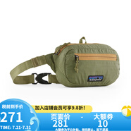 巴塔哥尼亞（Patagonia） 跑步防潑水戶外腰包1L抗撕裂49447 BUGR-鹿角綠 均碼