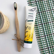 德國CMD有機天然綠茶牙膠+茶樹(shù)油牙膏清新口氣清潔孕產(chǎn)月子兒童 綠茶牙膠