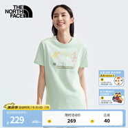 北面（The North Face）短袖T恤 8ASM綠色女款 M