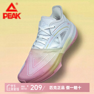 匹克（PEAK）態(tài)極大三角籃球鞋男女情侶鞋太極新款櫻花球鞋緩震運(yùn)動鞋子 大白/桃紅 42