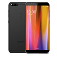 奇酷N7通4G手機全面屏可位置穿越軟體多開  5030毫安手機 N76+128G石墨黑
