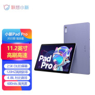 联想（Lenovo） 平板小新Pad Pro 11.2英寸 高通骁龙870 8核处理器 WIFI版 PadPro 22款骁龙870紫色 8+128GB 官方标配