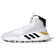 阿迪達(dá)斯 （adidas）Pro Bounce Madness 2019 防滑耐磨透氣減震 高幫 籃球鞋 男款 白 40