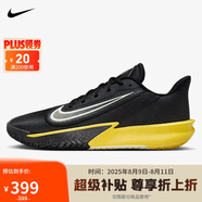 NIKE男子低幫籃球鞋 PRECISION VII 運動(dòng)鞋HJ9153-001黑黃40