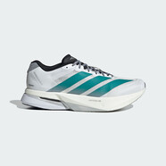 阿迪達斯 （adidas）跑步鞋男鞋 秋季新款波士頓13輕便緩震回彈競訓玻纖柱跑鞋 白/純藍綠色/淡灰 44