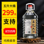 手藝人酒貳號 53度醬香型白酒 5000ml桶裝 口感升級 酒質(zhì)更好 53%vol 5000mL 1桶