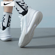 耐克（NIKE）男鞋子男 25夏季新款運動鞋耐磨球鞋網(wǎng)面透氣休閑鞋緩震籃球鞋男 FN4322-100/曬圖退10 42