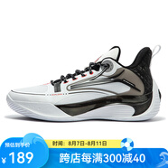 361度男鞋運動(dòng)鞋冬季新款減震實(shí)戰籃球訓練鞋 361度白/曜石黑 41