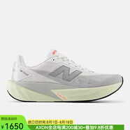 NEW BALANCE新百倫男鞋跑步鞋25年夏季Rebel v5新品透氣輕質(zhì)舒適長(zhǎng)距離馬拉松 灰白色Mineral and White 40 碼/美碼7