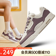 安踏驁杰滑板鞋女鞋厚底耐磨潮流商場(chǎng)同款情侶復古運動(dòng)鞋休閑鞋