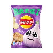 樂事（Lay's）夏季限定原切薯片 濃郁蒜香味 70克