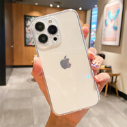 華為簡(jiǎn)約透明軟殼全包防摔適用iPhone13ProMax121514Pro11XsMax78p華為小米保護(hù)套6p ST透明直邊軟殼 iPhone 6s Plus