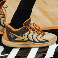 耐克（NIKE）2024秋季KD 17 EP 橙白黑男款休閑運(yùn)動(dòng)耐磨防滑緩震實(shí)戰(zhàn)籃球鞋 HF4083-901棕灰 41 (260mm)