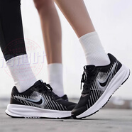 耐克（NIKE）男鞋女鞋 情侶鞋 25秋新款減震回彈運動(dòng)休閑鞋全掌氣墊情侶跑步鞋 【熱推款】RUN DEFY/黑白 41