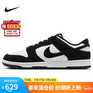 耐克NIKE板鞋男休閑鞋熊貓 DUNK緩震翻毛皮運動鞋 FQ8249-100黑白43