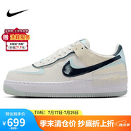 耐克NIKE緩震板鞋女空軍一號(hào) AIR FORCE 1 運(yùn)動(dòng)鞋 DZ1847-107白藍(lán)36