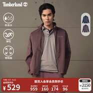 添柏嵐（Timberland）官方男裝外套新款戶外休閑軟殼衣防潑水|A417F A417FJ55/鐵銹色 M