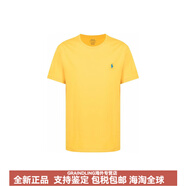 Polo Ralph Lauren拉夫勞倫純色休閑短袖T恤男款黃色 黃色 XS