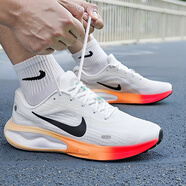 耐克（NIKE）男鞋復(fù)古跑鞋2025新款夏季時(shí)尚潮流運(yùn)動(dòng)鞋舒適耐磨輕便復(fù)古跑步鞋 白色-漸變橙-101 41