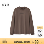森馬長袖T恤男冬季小高領(lǐng)打底衫印花內(nèi)搭101724101101
