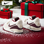 耐克（NIKE）男鞋球鞋 25夏季新款A(yù)IR JORDAN312運動鞋休閑訓(xùn)練氣墊籃球鞋子男 161-帆白/酒紅/曬圖退10 42 （內(nèi)長265mm）