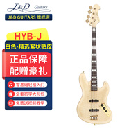 J&D guitars電貝斯PB-1963H J&D JD貝司 山田涼 孤獨(dú)搖滾1975 初學(xué)者入門BASS HYB-J白色貝斯
