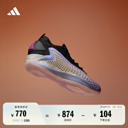 adidas愛(ài)德華茲1代boost專(zhuān)業(yè)籃球鞋阿迪達斯官方 黑色/粉/亮紫紅色 44
