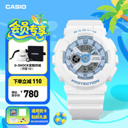 卡西歐（CASIO） BABY-G學(xué)生童款 BA-110BE馬卡龍系列時尚女士手表送女友 禮物 BA-110XBE-7APR