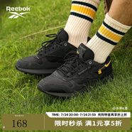 Reebok銳步官方男女款CLASSIC LEATHER黑武士美拉德休閑復(fù)古跑鞋 100032804 37.5 (24cm),US:6