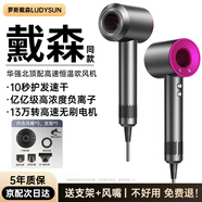 ?森高速靜音吹風(fēng)機(jī)家用大風(fēng)力億級(jí)負(fù)離子護(hù)發(fā)不傷發(fā)速干電吹風(fēng)筒 玫瑰紅【億級(jí)水潤(rùn)負(fù)離子】五風(fēng)嘴