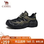 駱駝（CAMEL）【云山】網(wǎng)面戶外徒步登山休閑丑萌鞋情侶 G15S076106 淺綠/黑 38