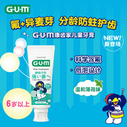 G·U·M康齒家兒童防蛀牙膏6-12歲 溫和薄荷70g 新老款隨機發(fā)貨