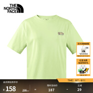 北面（The North Face）短袖T恤 88GP綠色女款 XL