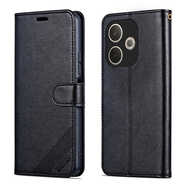 盟點(diǎn)適用oppo A5活力版 5G手機(jī)殼翻蓋皮套可插卡錢包款式新款保護(hù)套全包防摔高級感外殼男女全包邊皮夾 黑色 OPPO A5 活力版