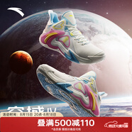 安踏（ANTA）空域4｜水泥克星籃球鞋男款實(shí)戰透氣減震運動(dòng) 象牙白-3 41