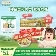 爺爺?shù)霓r(nóng)場(chǎng)嬰幼兒有機(jī)蝴蝶面200g 寶寶營(yíng)養(yǎng)輔食面條兒童早餐面條9月+
