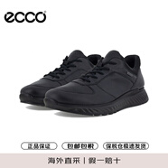 愛(ài)步（ECCO）運動(dòng)鞋男 戶(hù)外透氣休閑運動(dòng)鞋  835304 01001黑色 42