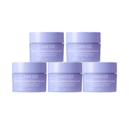 蘭芝保濕修護唇膜體驗裝莓果味3g 旅行裝補水去角質(zhì)死皮淡化唇紋 蘭芝夜貓紫睡眠面膜15gx3