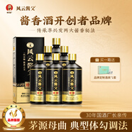 風云醬父珍釀 純糧53度500ml醬香白酒 醬父秘制工藝 老酒調制 送禮宴請 53度 500mL 6瓶