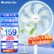 格力（GREE）電風(fēng)扇家用節(jié)能落地扇學(xué)生立式大風(fēng)量客廳宿舍機(jī)械輕音電扇 FD-35X65h7竹青