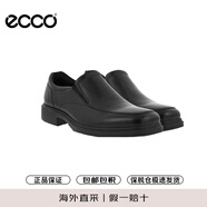 愛步（ECCO）商務(wù)休閑鞋男 500154 01001黑色 44 送男友禮物