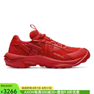 Onitsuka Tiger鬼?；⒛信懿叫蓍e運動鞋春夏透氣新品TIGTRAIL RS越野跑鞋 RED/CLASSIC RED紅色 36 (225mm)