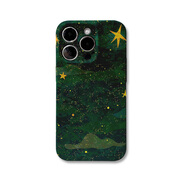 淺里適用于iPhone16Promax夢(mèng)幻繁星漫野15pro手機殼14pro小眾xr夢(mèng)幻12 全包精孔軟殼 紅米Turbo3