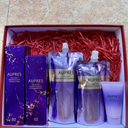 歐珀萊（AUPRES）禮盒歐珀萊時(shí)光鎖緊致彈潤精華水乳眼霜潔面套裝型號自由搭配 禮盒1(水乳正裝+補充裝+潔面小樣