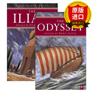 正版 英文原版 Kingfisher Epics: Homer's Iliad Kingfisher Epics2冊 伊利亞德 奧德賽 Kingfisher Epics：The Odyssey 英文版