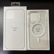 中適用iPhone17ProPC透明磁吸magsafe手機(jī)殼15無線充保護(hù)套 透明磁吸+盒裝 iPhone45